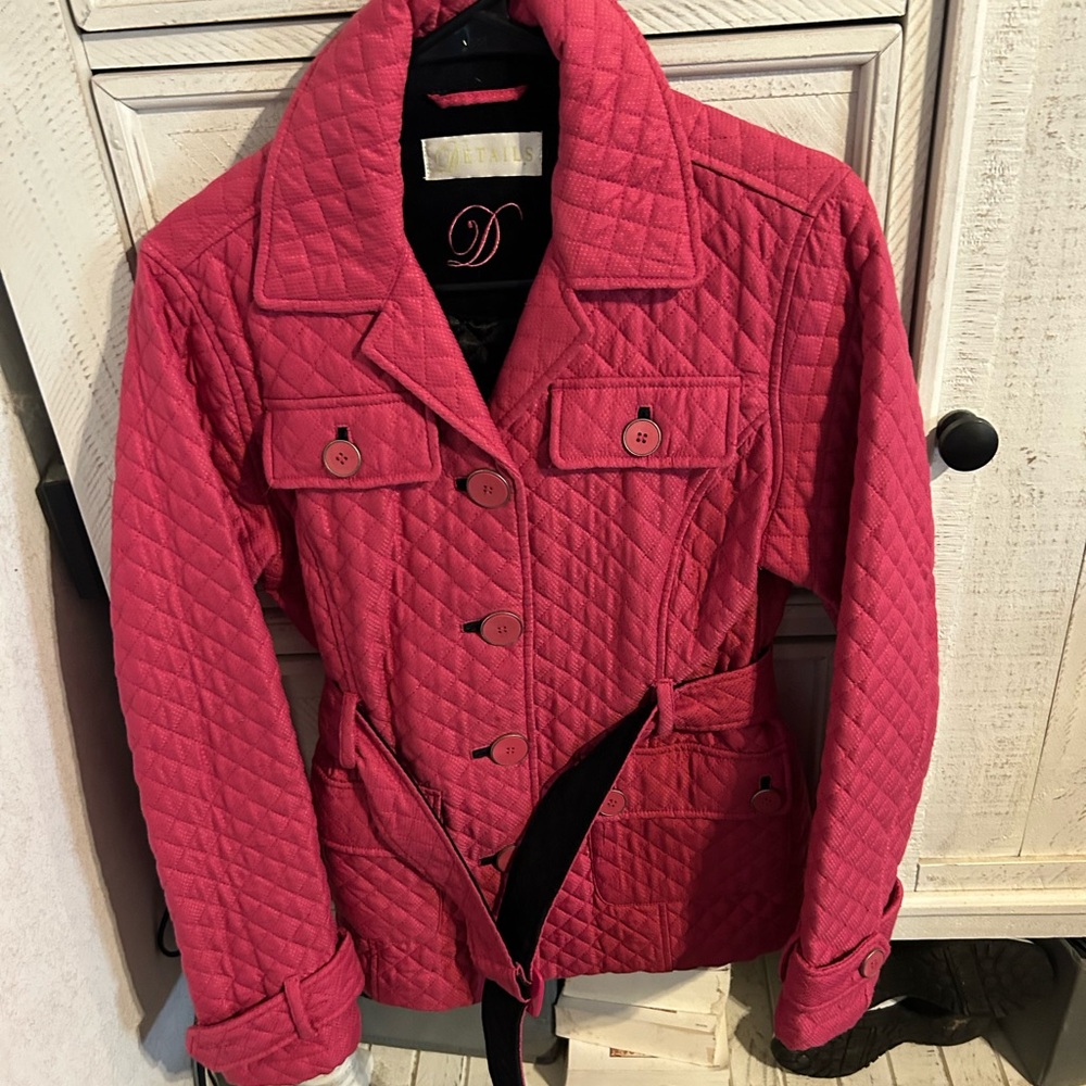 Details vintage coat